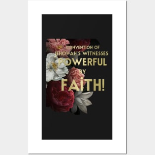 POWERFUL BY FAITH Posters and Art